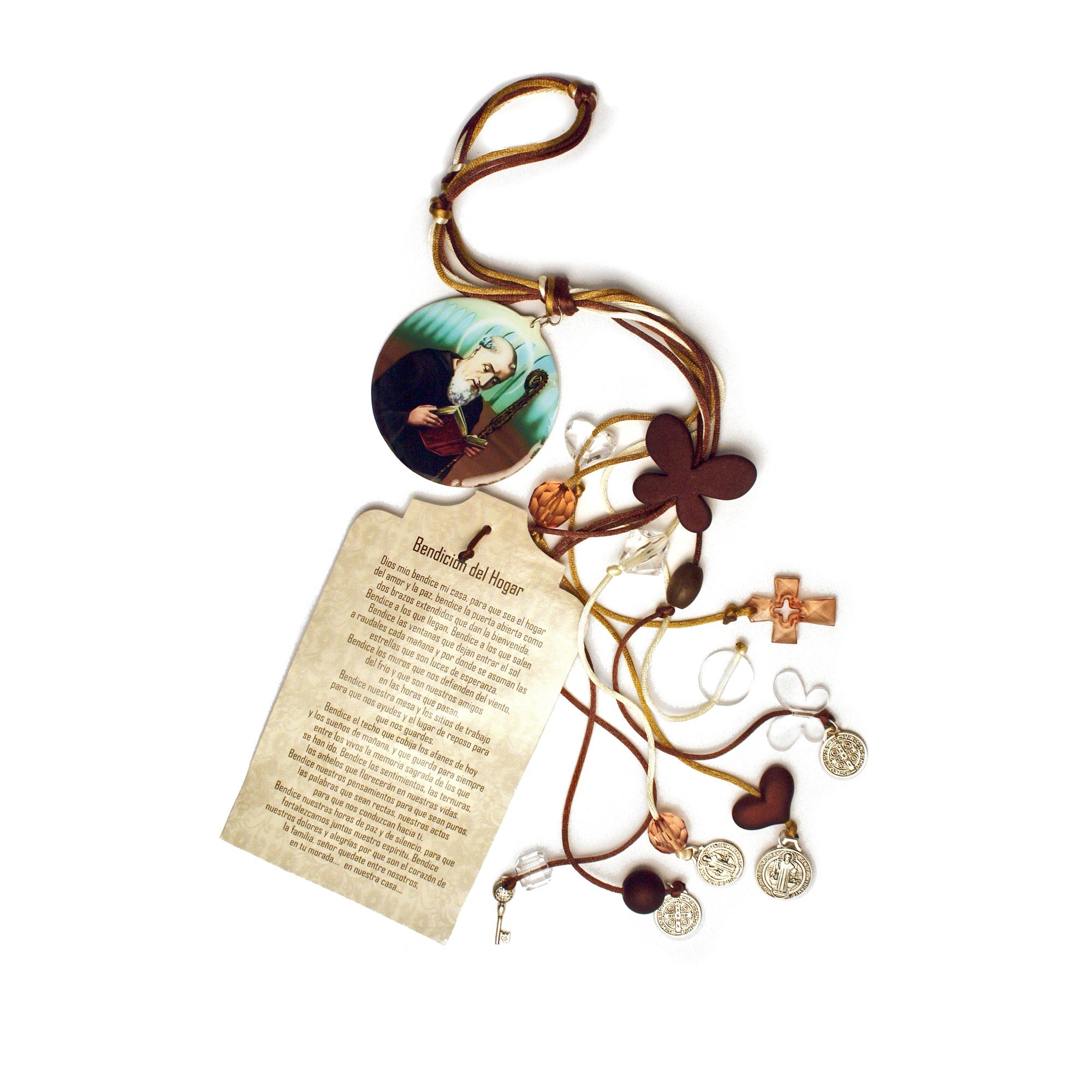 Home Blessings - St. Benedict with Color Image