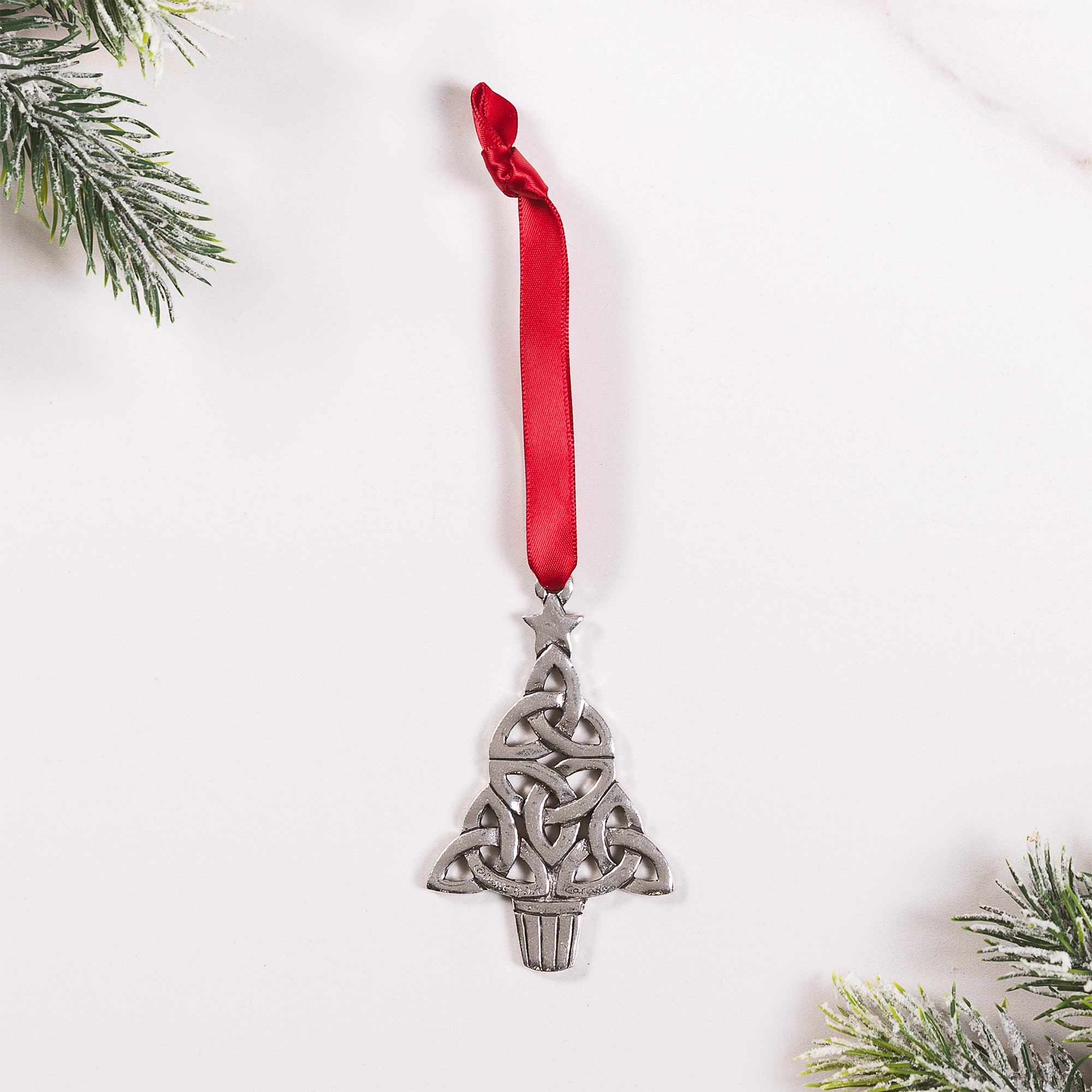 Celtic Trinity Knot Christmas Tree Ornament