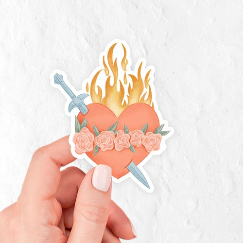 Immaculate Heart of Mary Vinyl Sticker