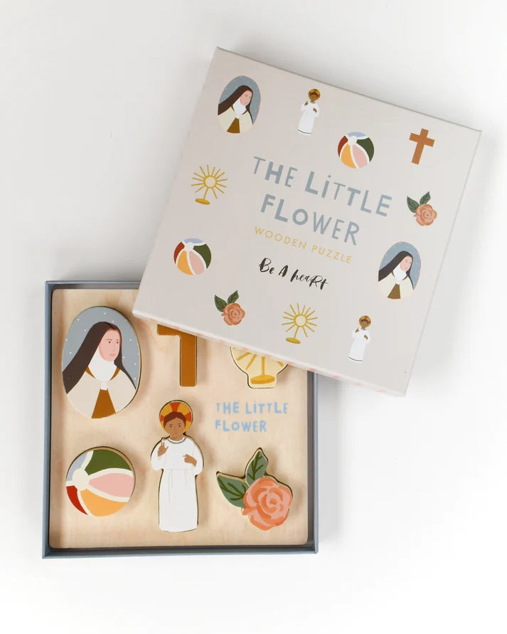 Be A Heart - St. Therese of Lisieux Wooden Puzzle