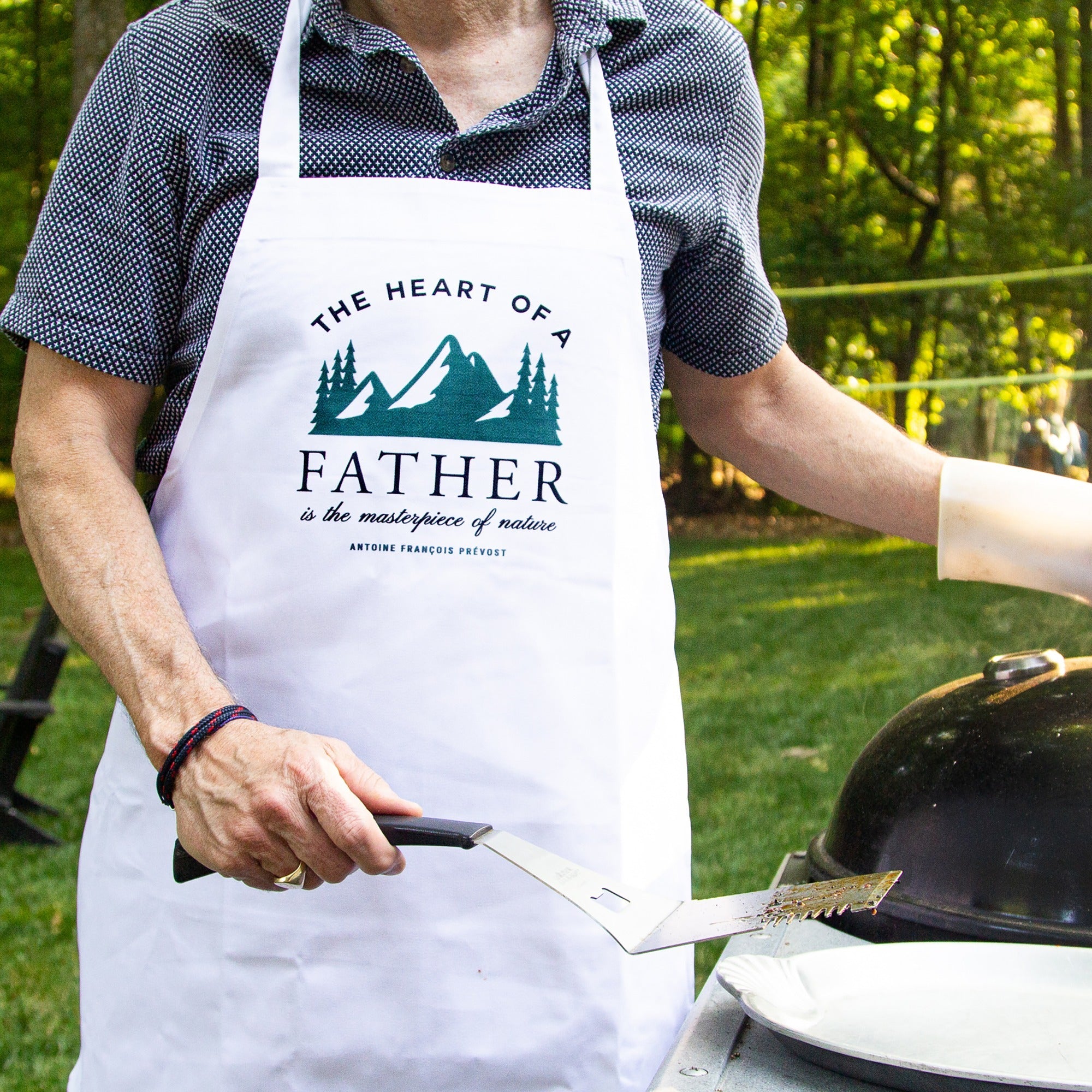 Heart of a Father Apron
