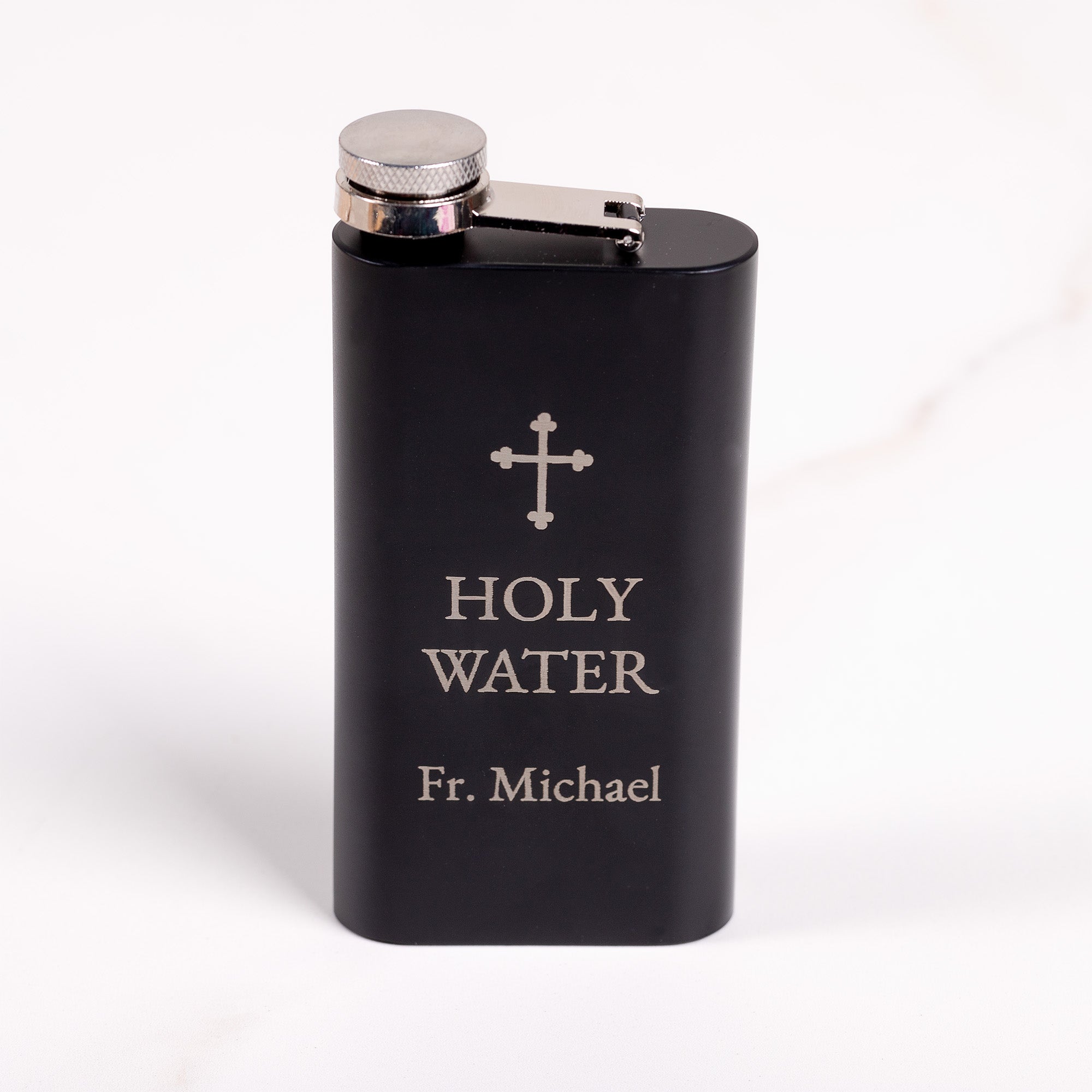 Personalized Holy Water Flask