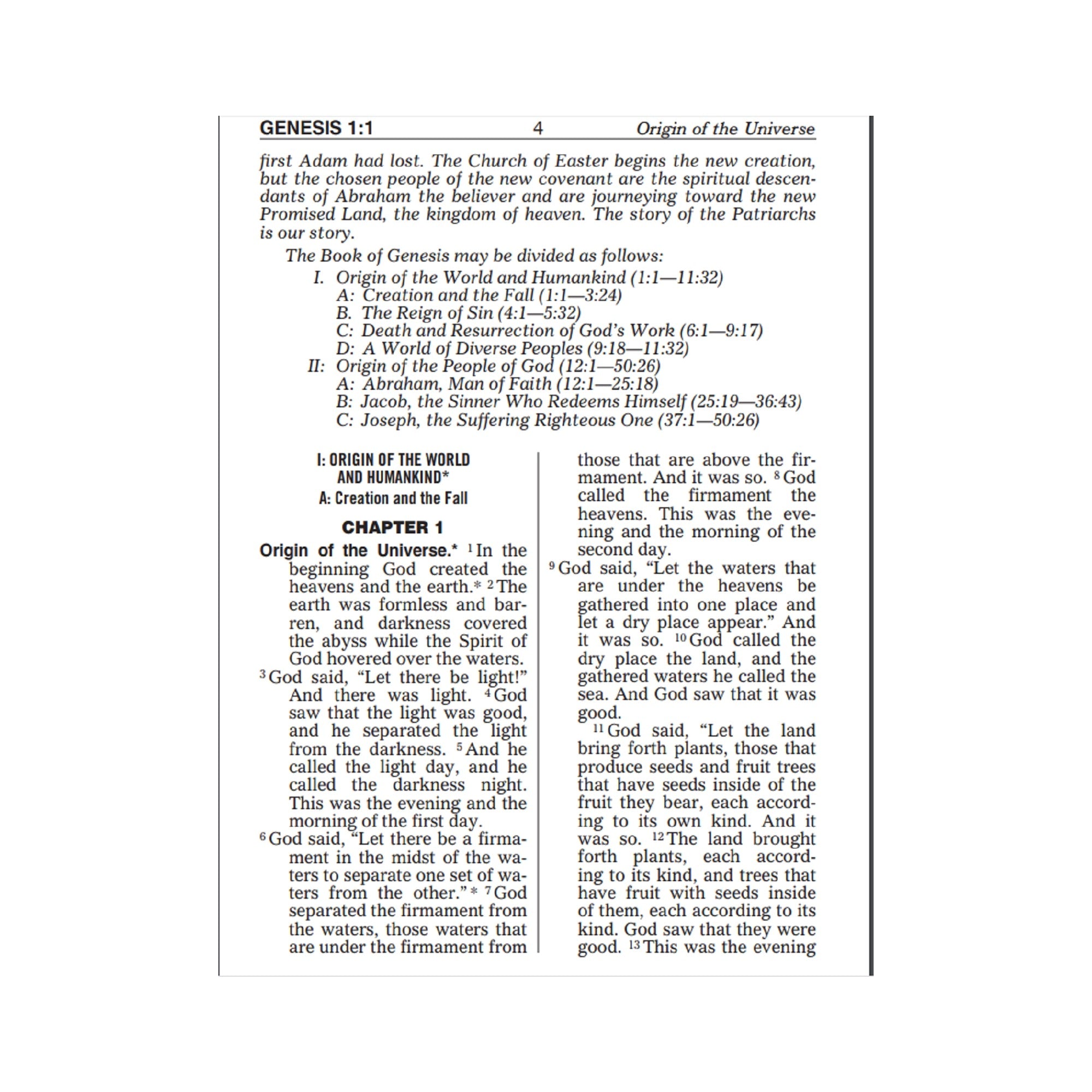 St. Joseph New Catholic Bible (Giant Type)