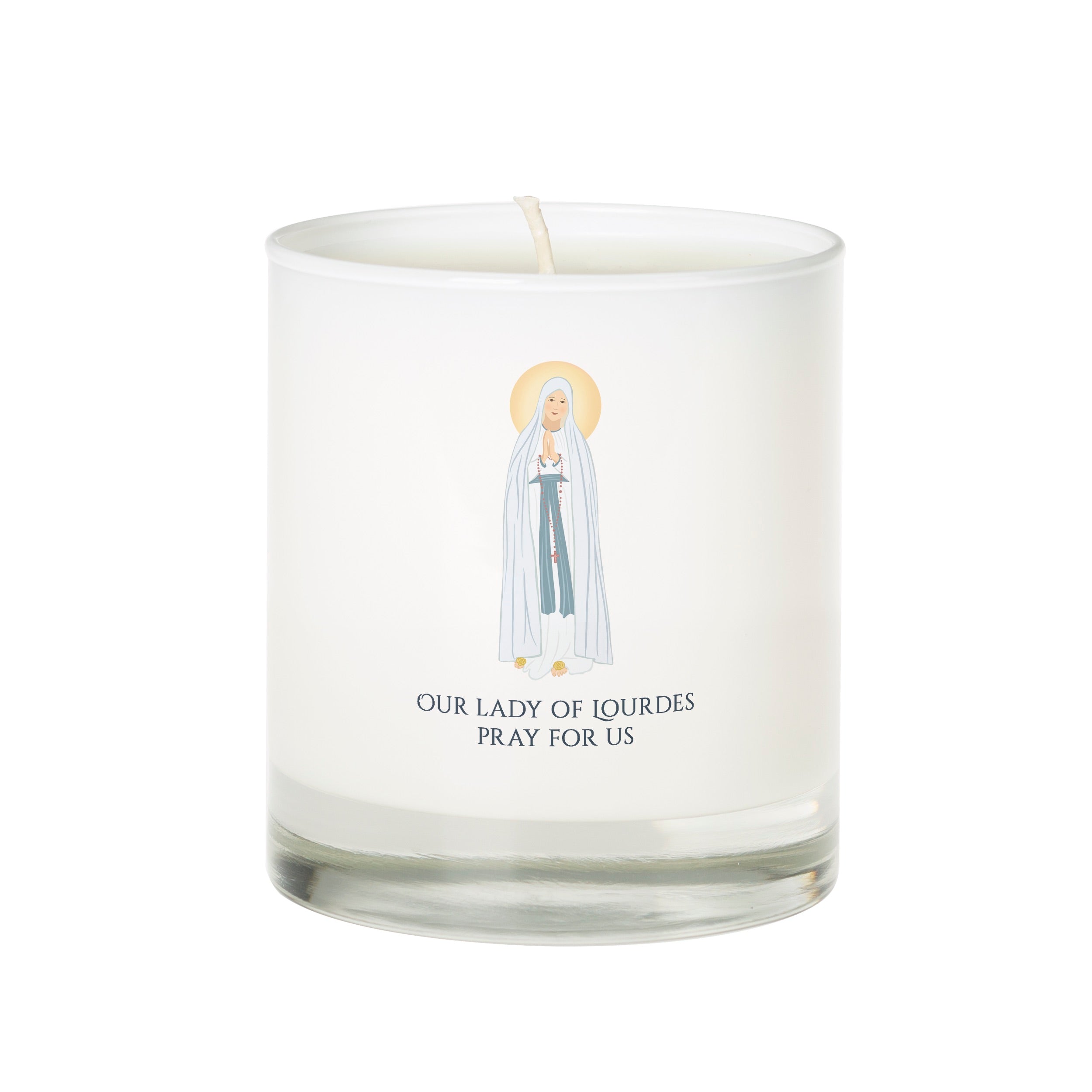 Our Lady of Lourdes Candle