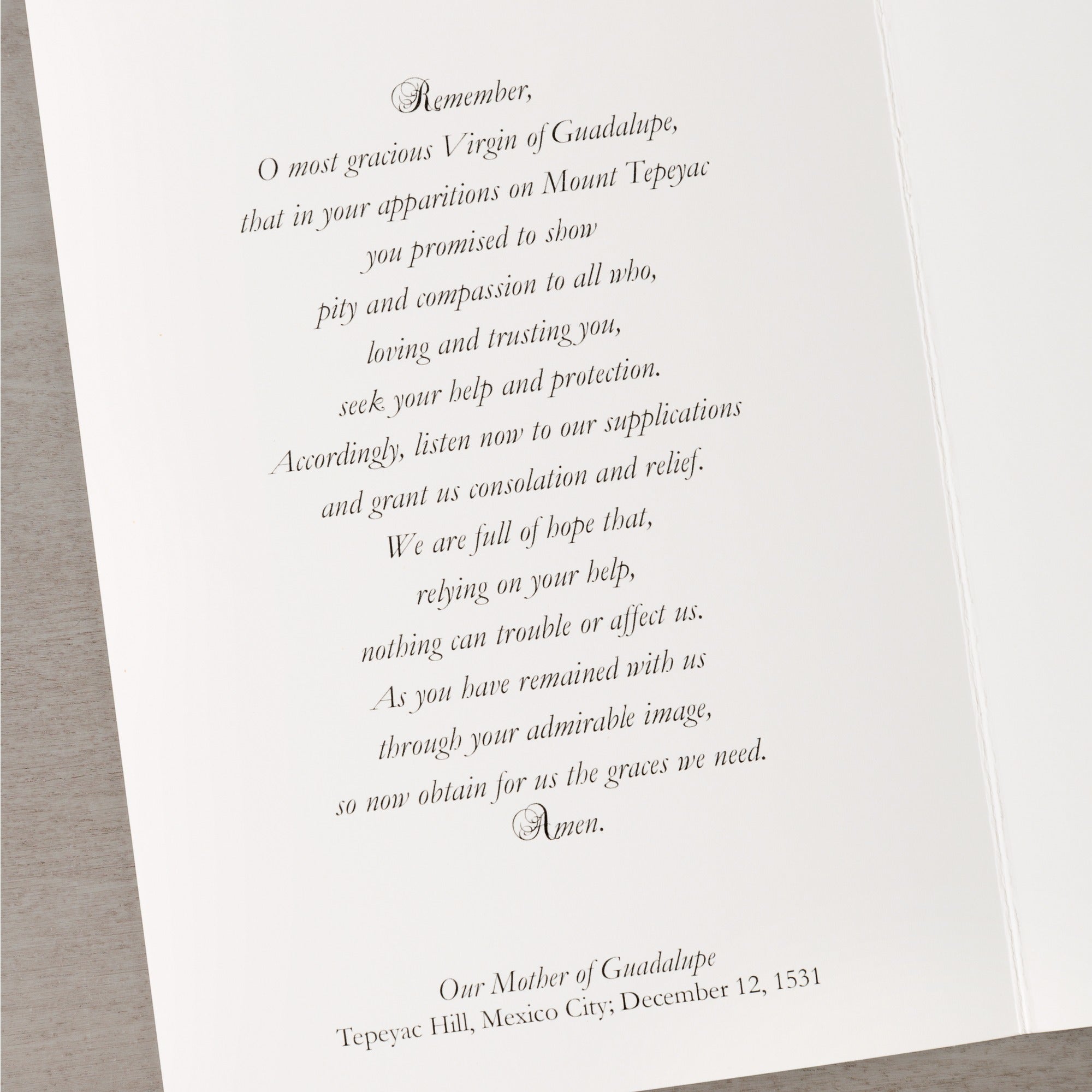 Our Lady of Guadalupe Cards - Set of 20