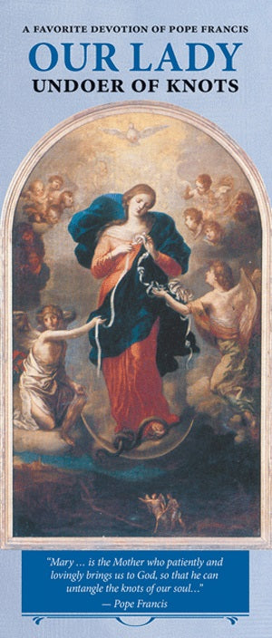 Pope Francis and Our Lady Undoer of Knots Pamphlet (10 Pack)