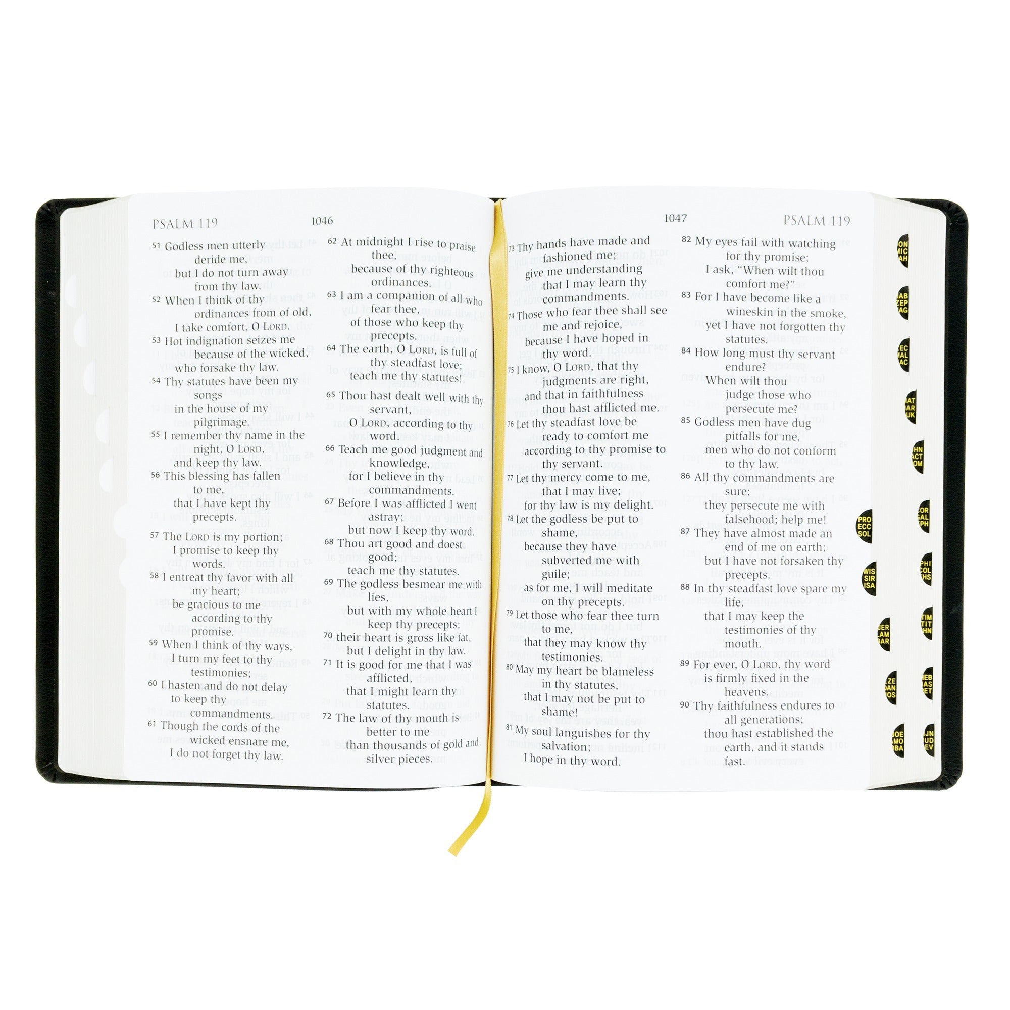 RSV Catholic Bible Large Print - Bonded Leather & Indexed