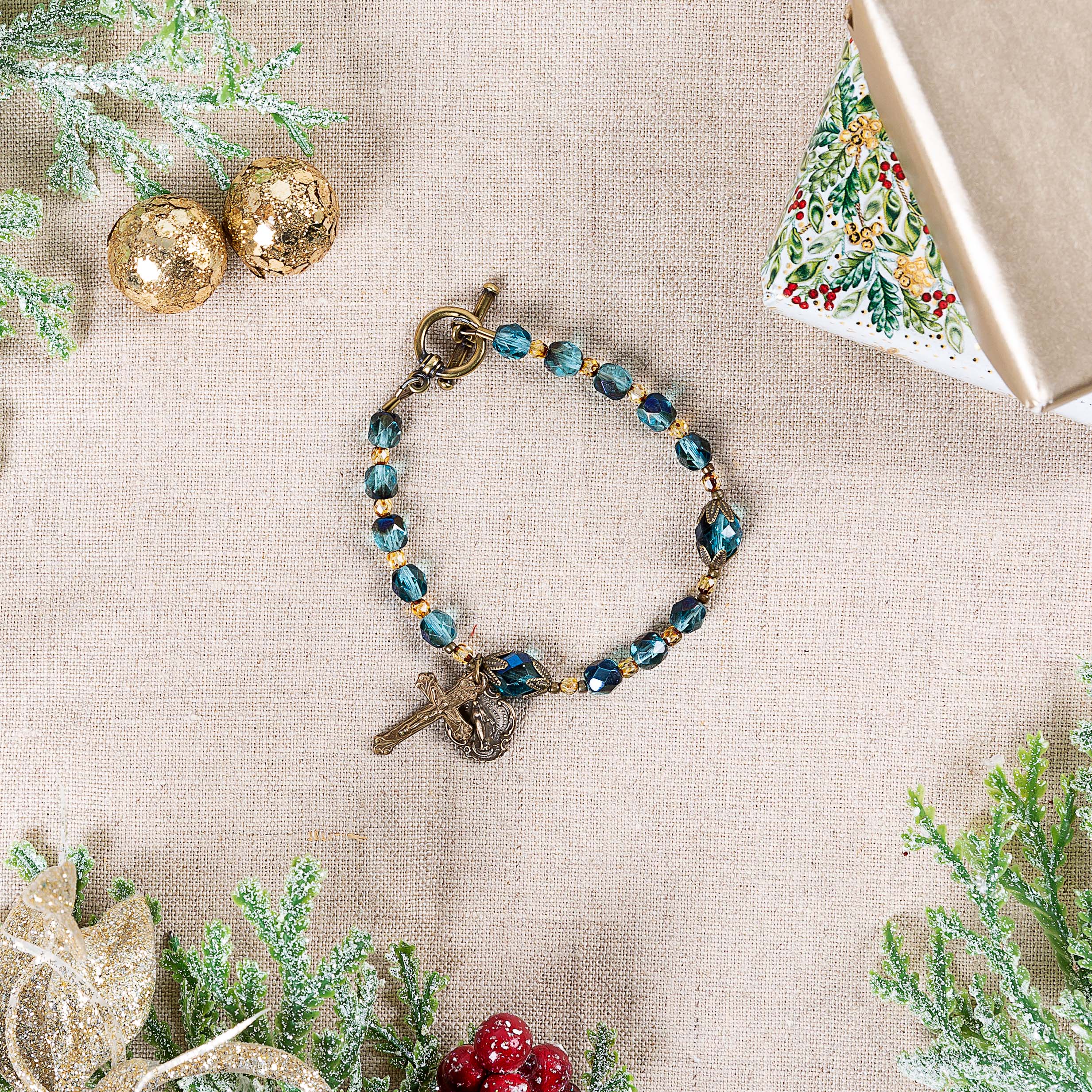 O Holy Night Rosary Bracelet