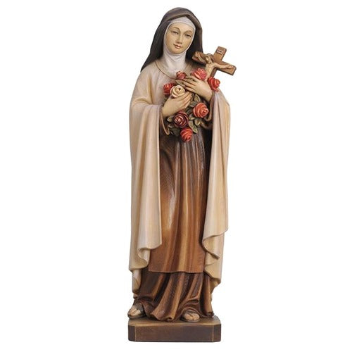St. Therese of Lisieux Hand Made Italian Statue - 12"