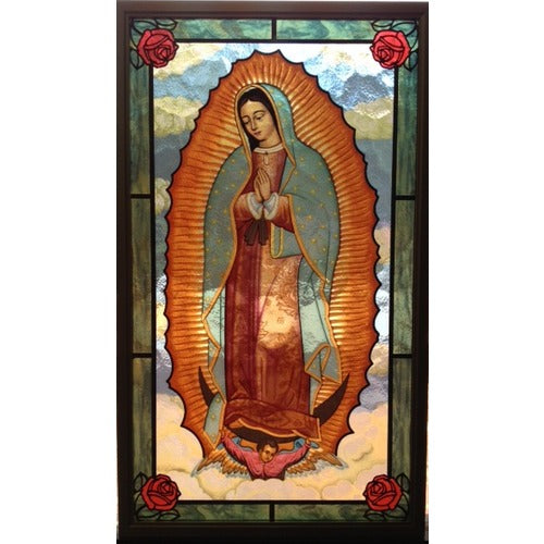Our Lady of Guadalupe Stained Glass Window