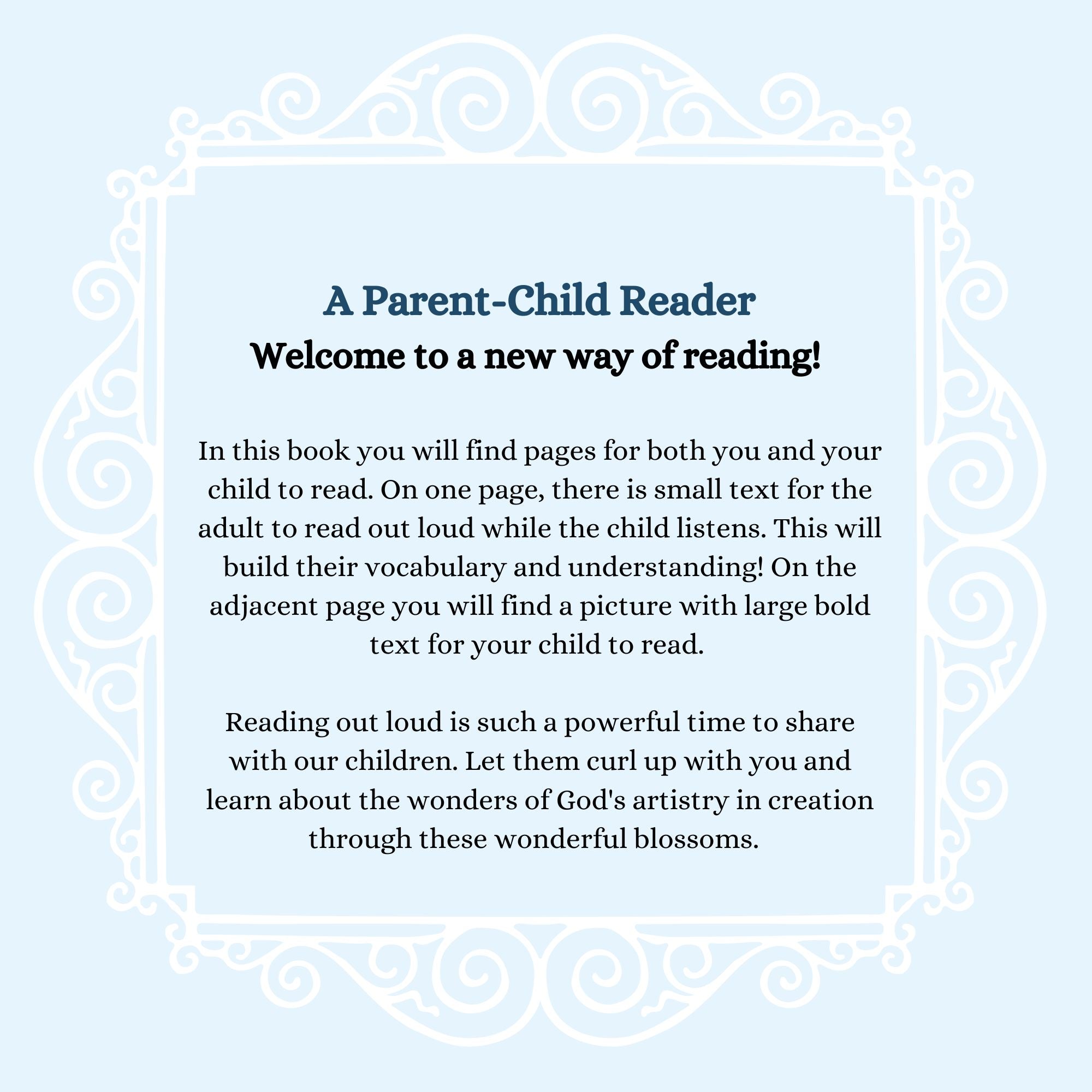 Our Lady's Garden: A Parent-Child Reader