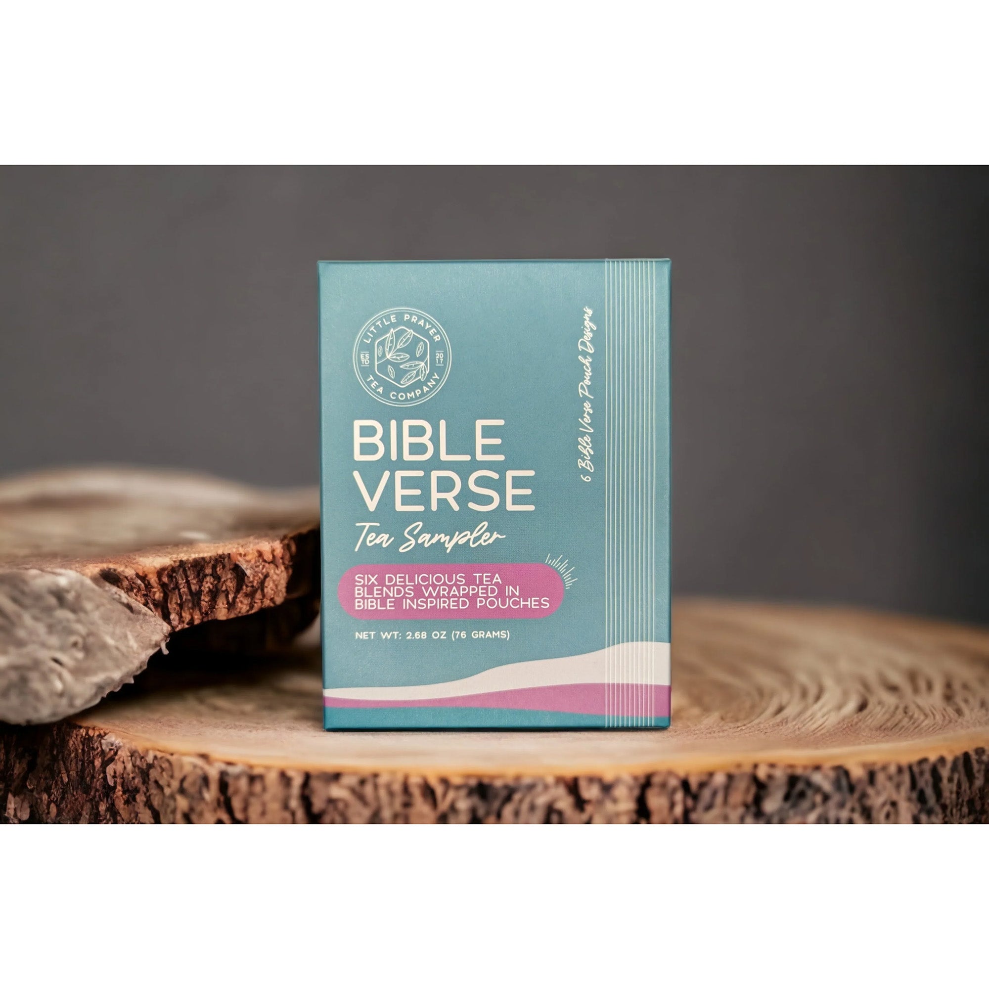 Bible Verse Tea Sampler Gift Box - 6 Teas