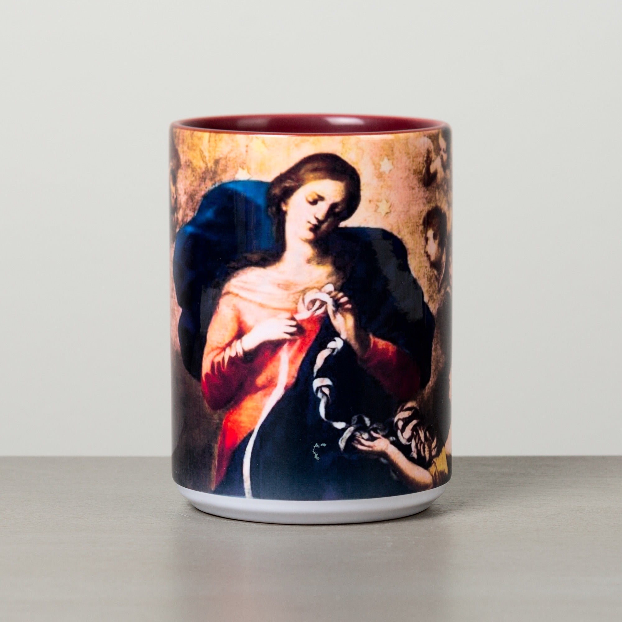 Mary Undoer of Knots Mug