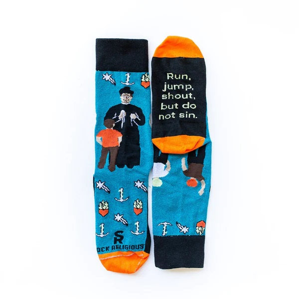 St. John Bosco Adult Socks
