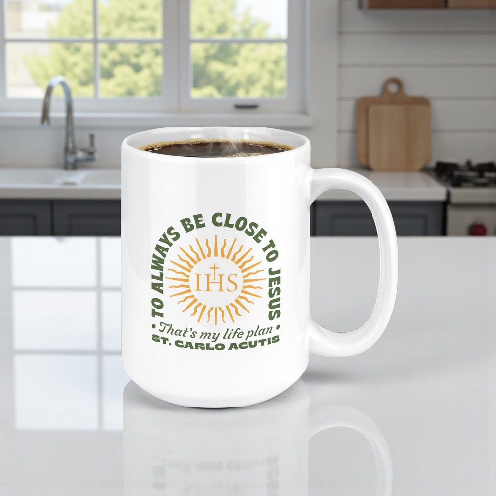 St. Carlo Acutis Life Plan Coffee Mug