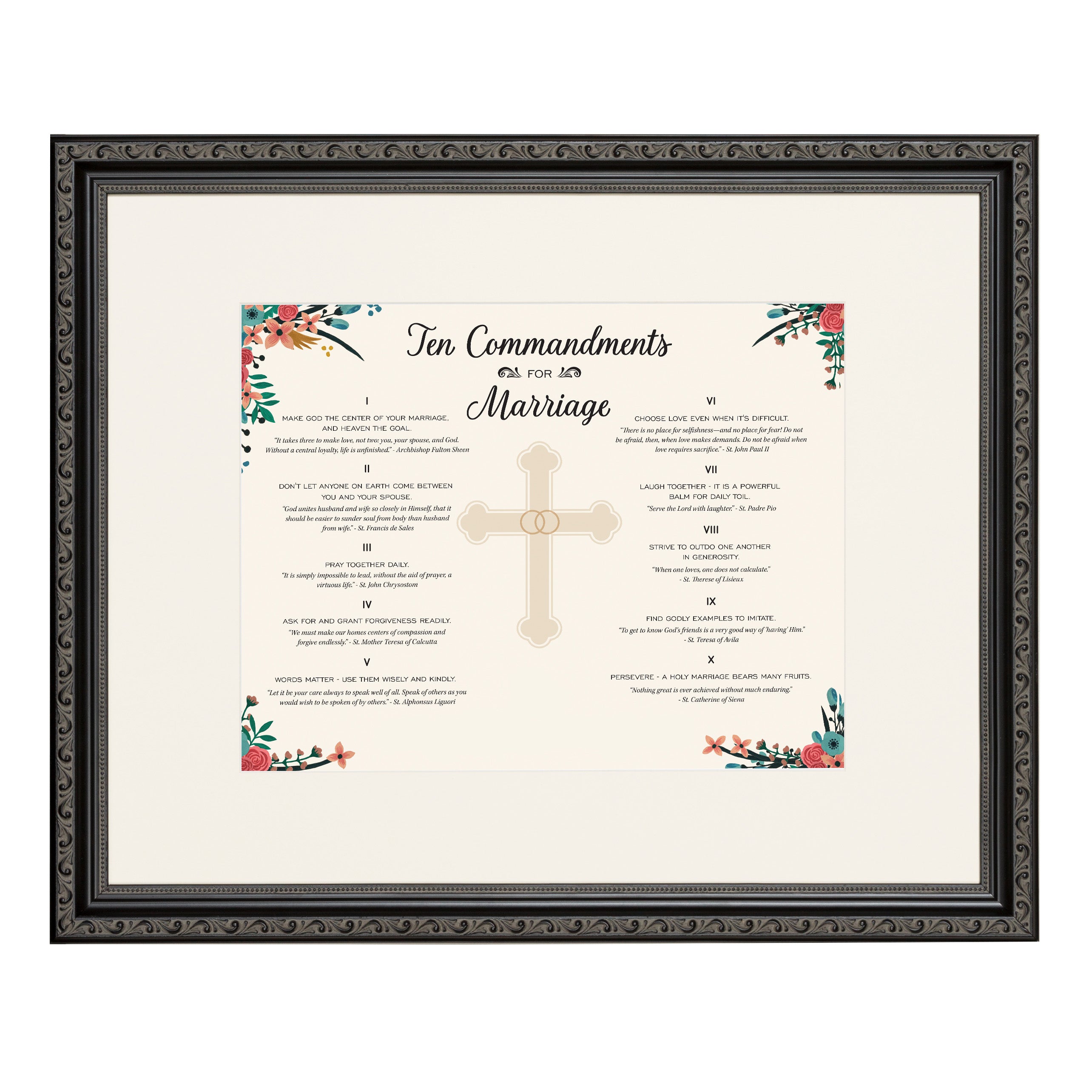 Saintly Commandments for Marriage