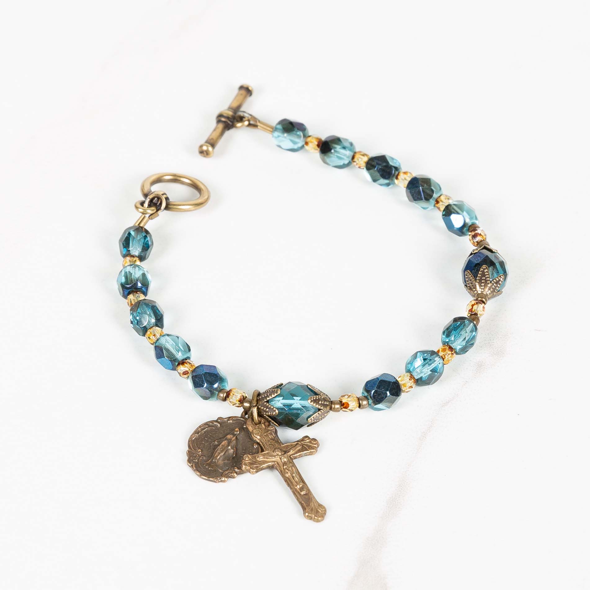 O Holy Night Rosary Bracelet