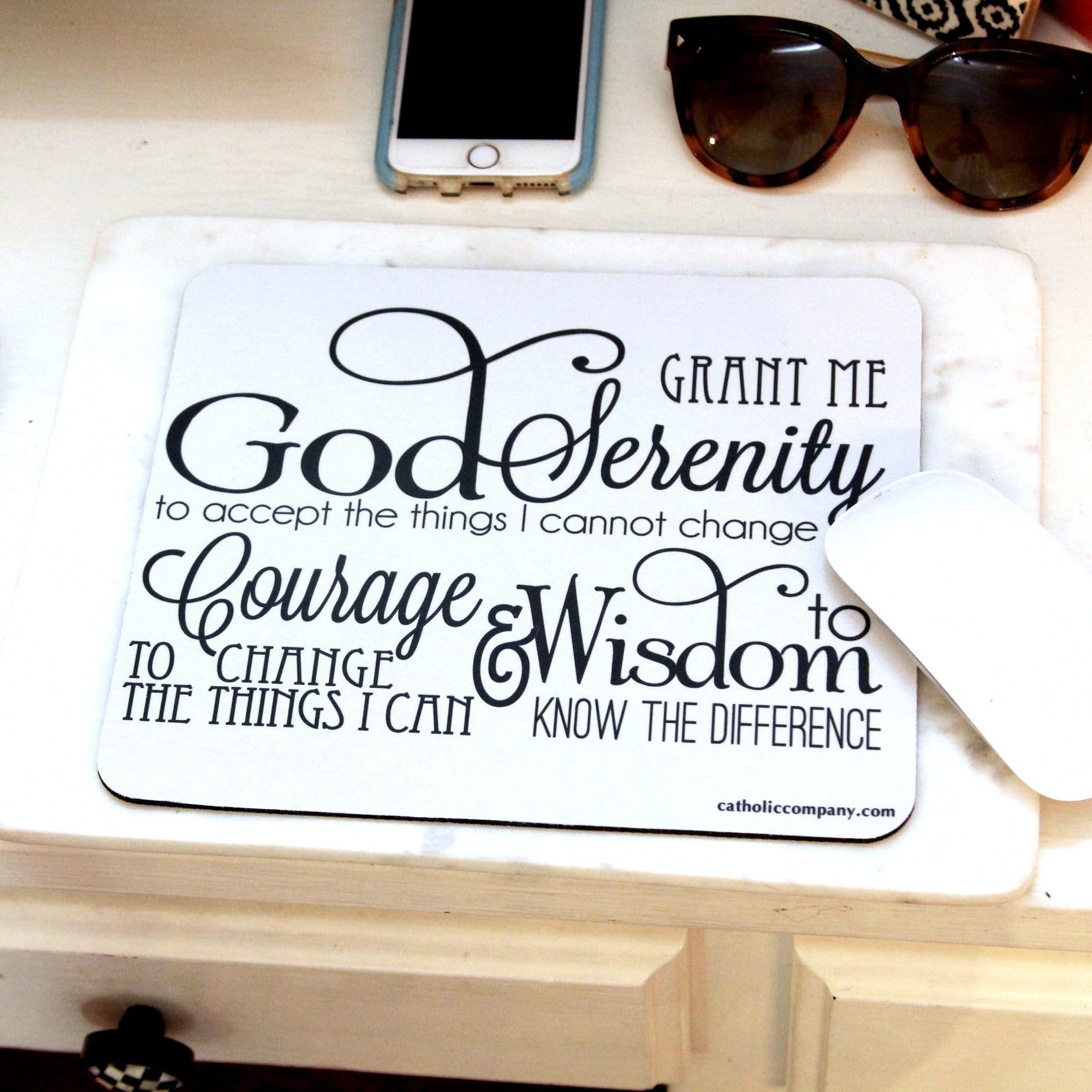 Serenity Prayer Mousepad
