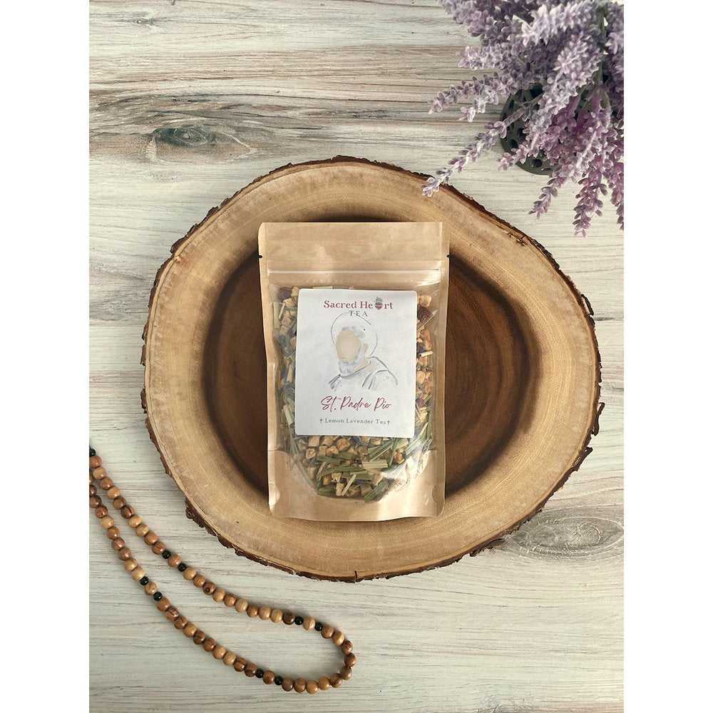 St. Padre Pio Lavender Lemon Herbal Tea
