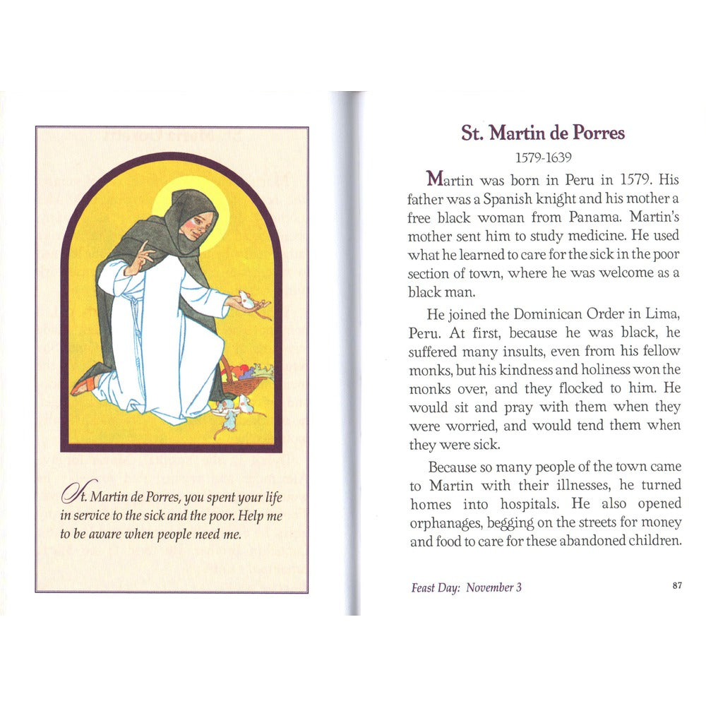 The Children's Book of Saints - White Gift Edition