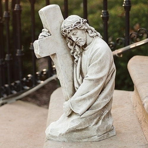 Cross of Jesus Garden Statue