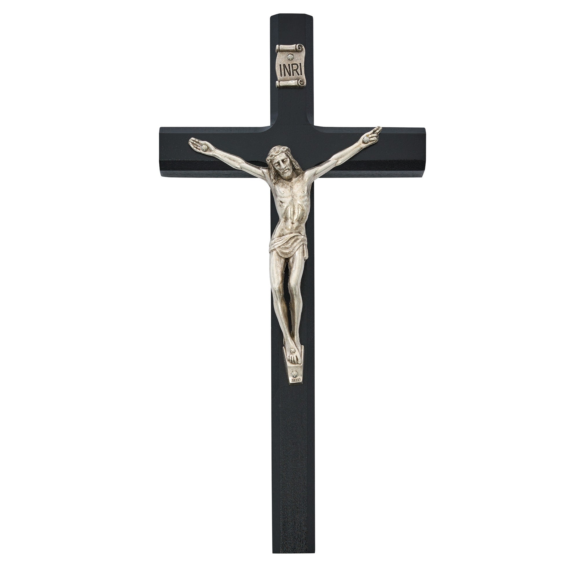 Black Wood Crucifix