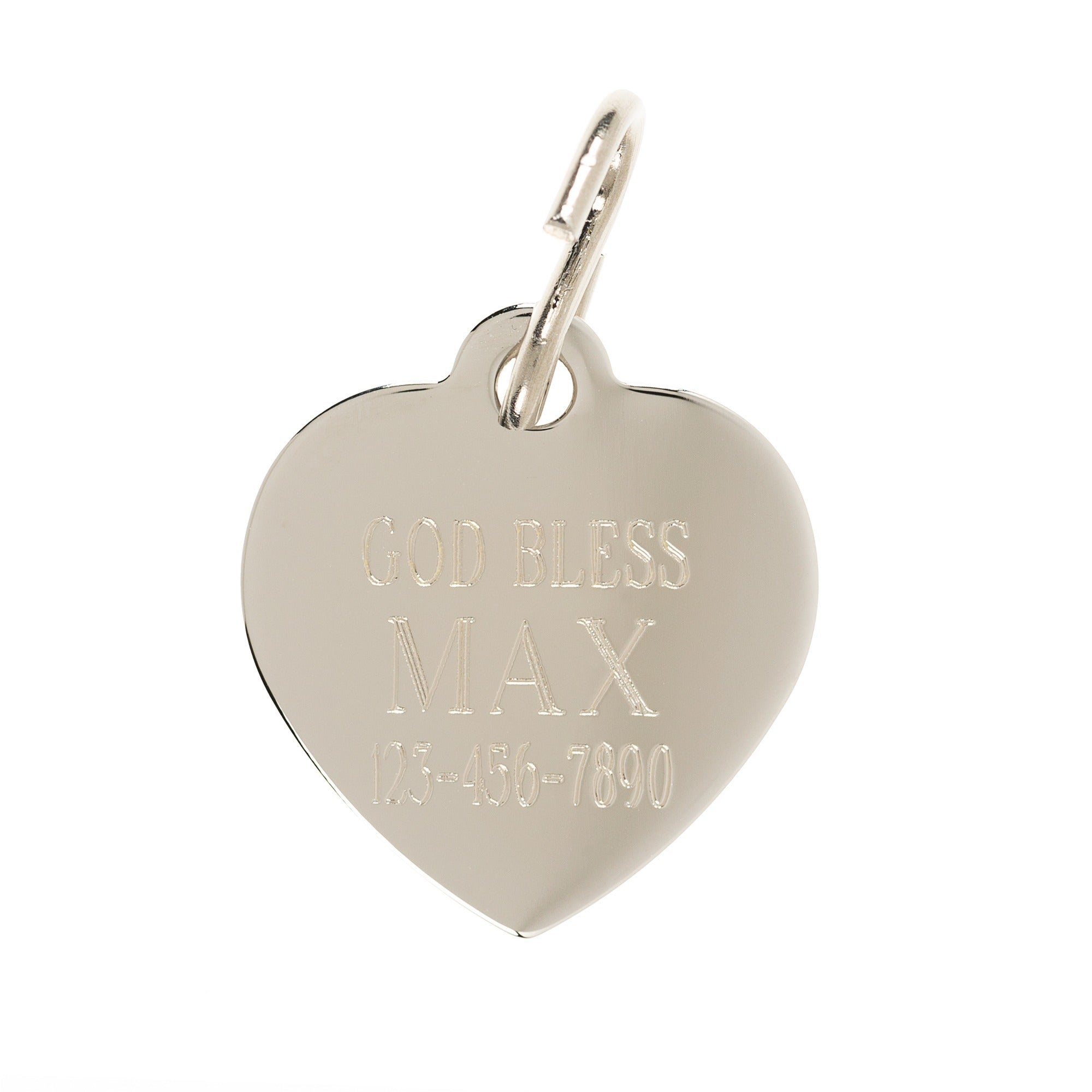 Personalized God Bless Pet Tag