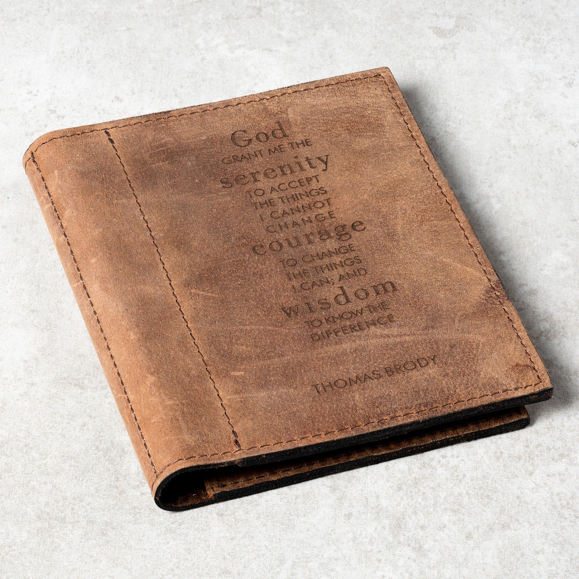 Serenity Prayer Card Holder