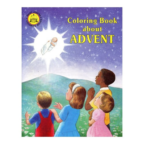 Coloring Book About Advent