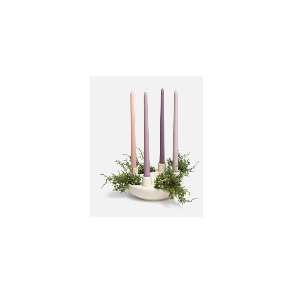 Ceramic Advent Wreath - Be A Heart