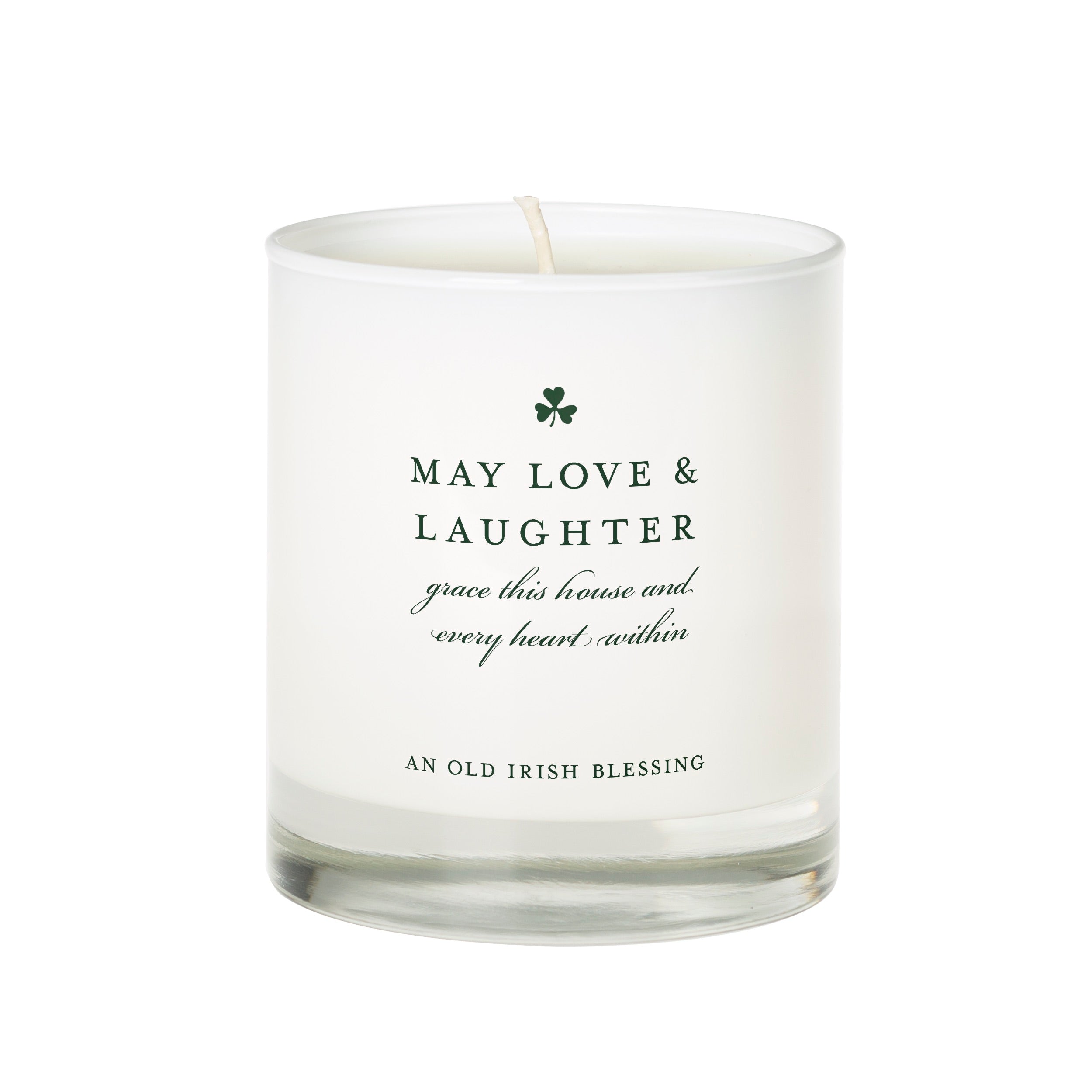 Love & Laughter Irish Blessing Candle