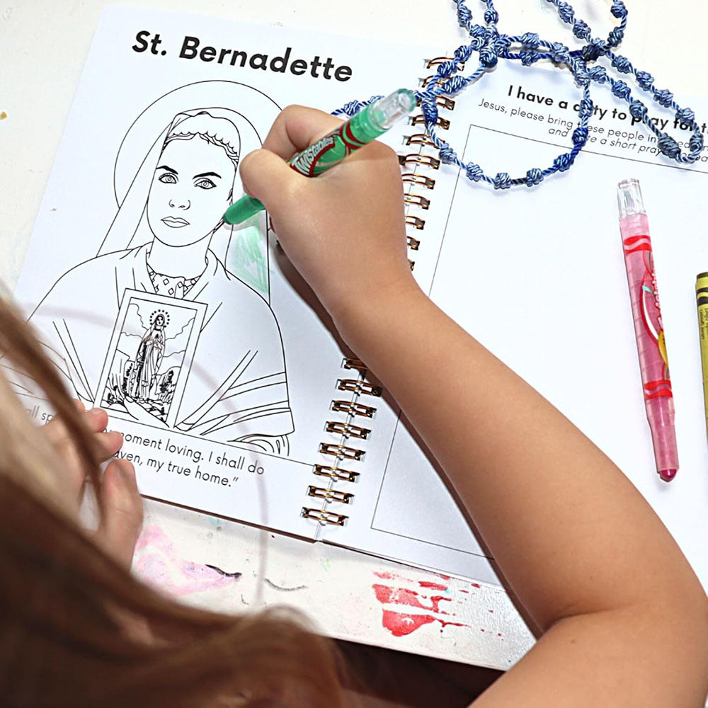 Adoring Christ with the Saints: Adoration Journal for Kids