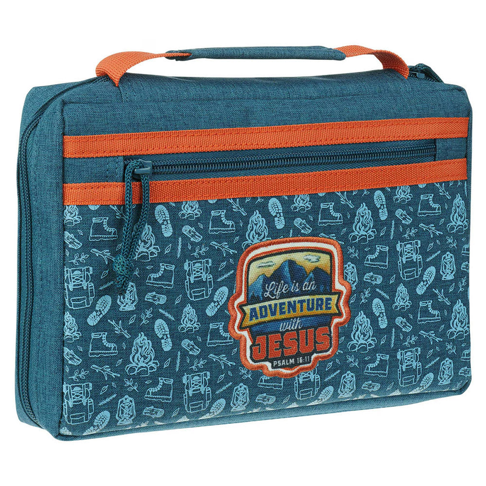 Adventure with Jesus Teal Kids Bible Cover