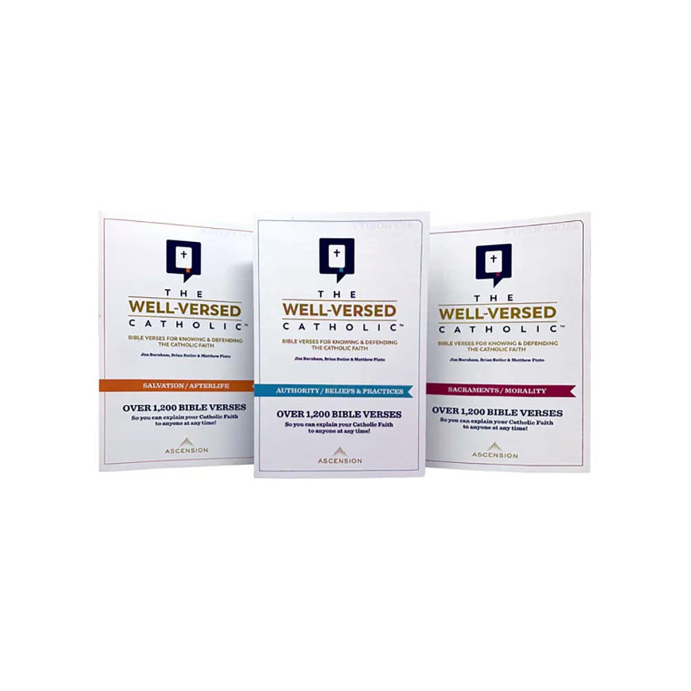 The Well-Versed Catholic - 3 Book Set