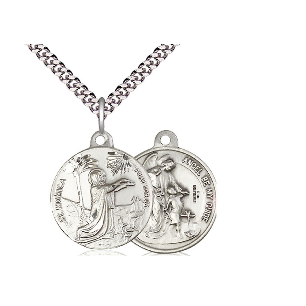 St. Monica & Guardian Angel Mother's Intercession Necklace