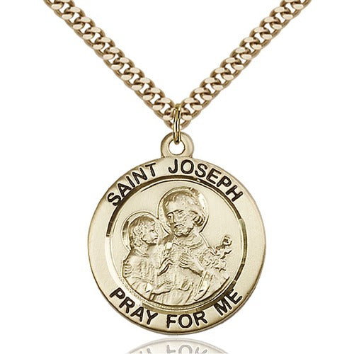 14kt Gold Filled St. Joseph Pendant - 2508062