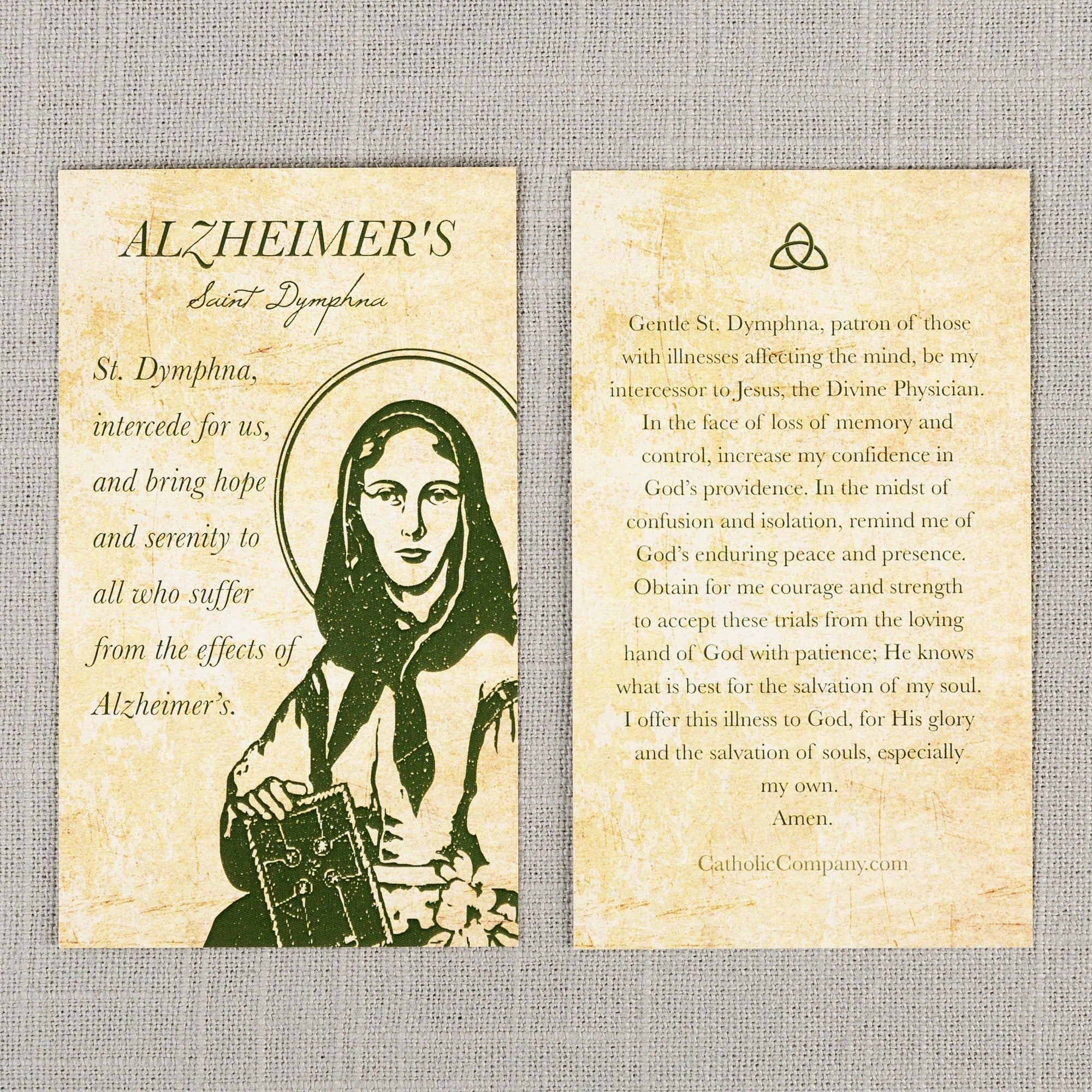 Westmon Works Autism Prayer Bracelet Set - St Nicholas & St Dymphna, With Prayer Card, Made In Italy
