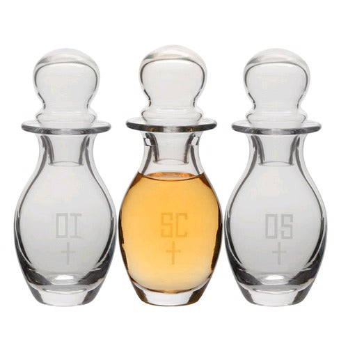 3 pc. Chrismal Set- for Catholic Sacraments