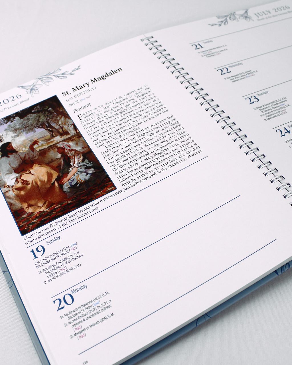 Agnus Dei Calendar and 12-Month Planner