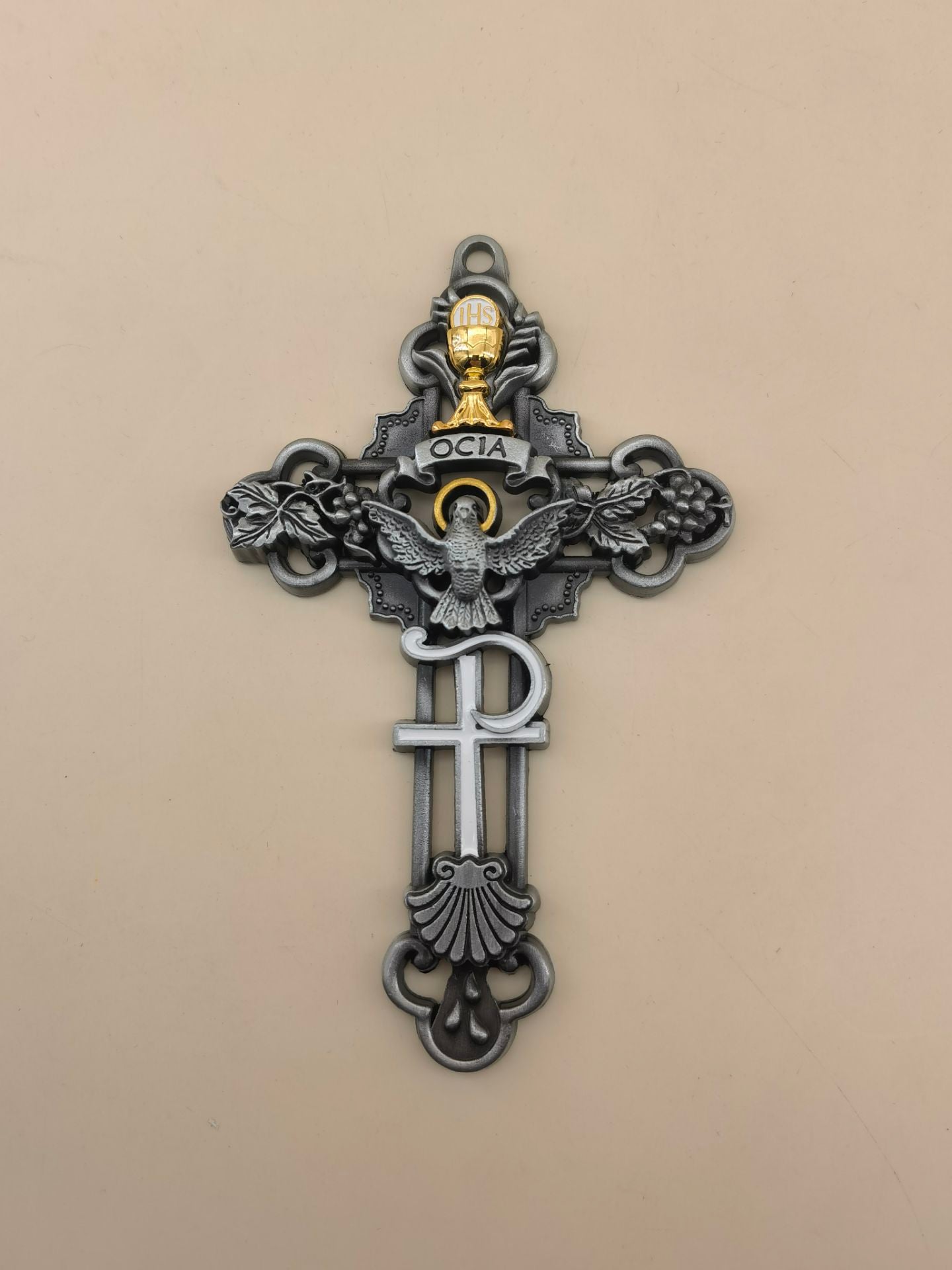 OCIA RCIA Metal Cross - 5"