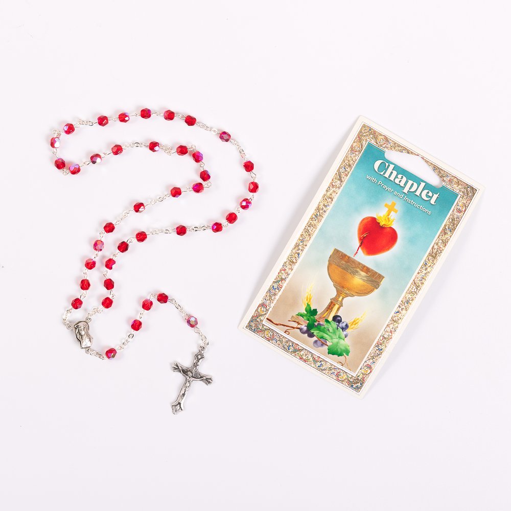 Red Crystal Precious Blood Chaplet