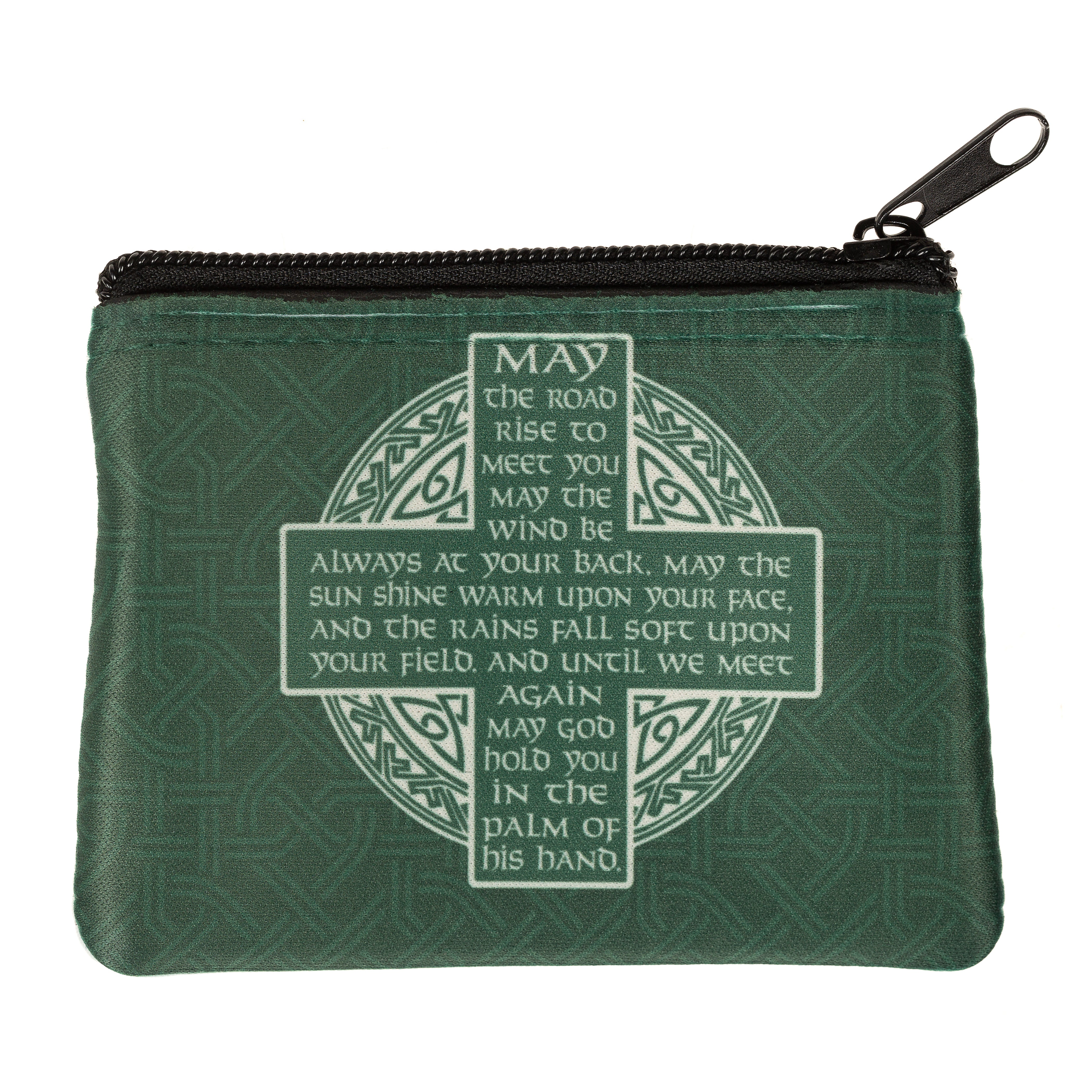Personalized Irish Blessing Rosary Pouch