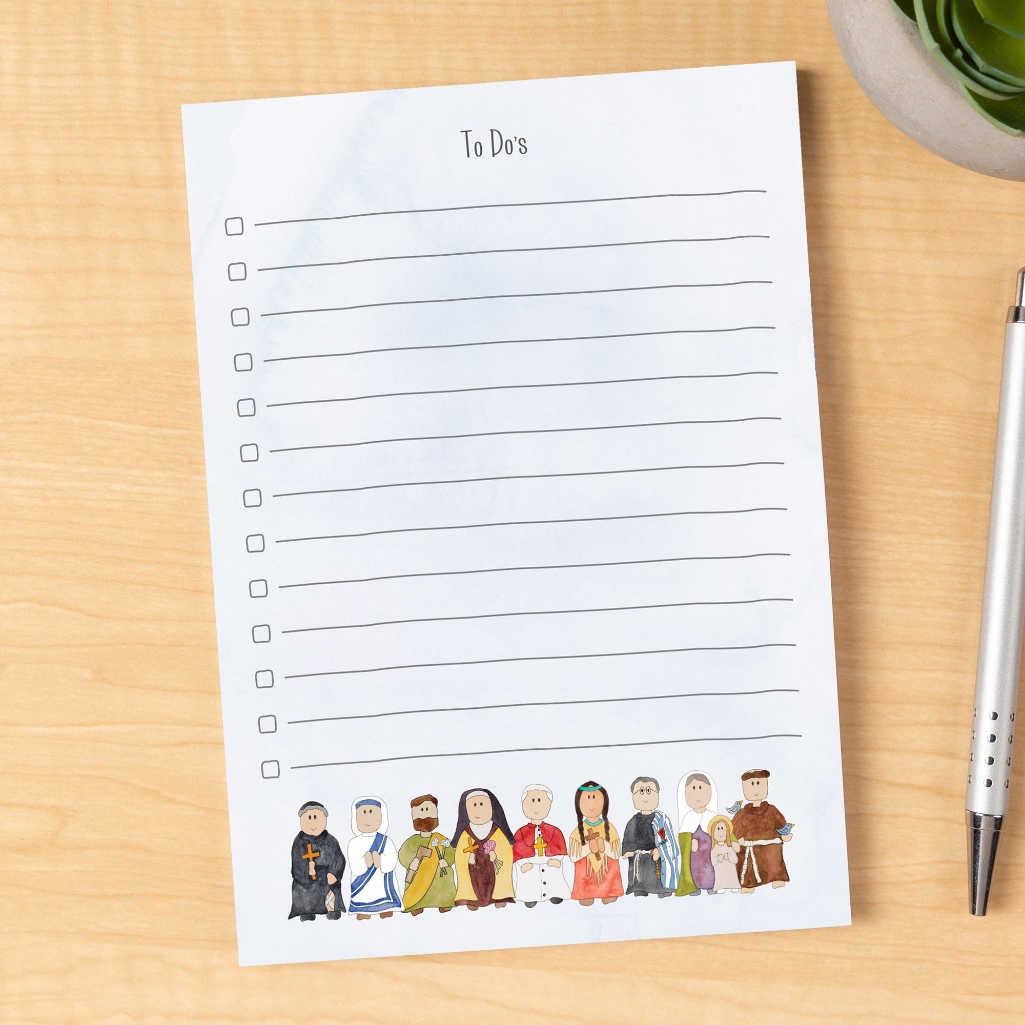 Junior Saint To-do List Notepad