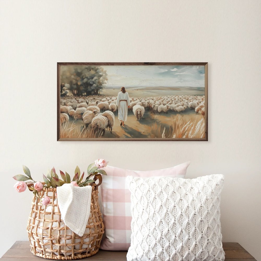 The Good Shepherd Framed Art