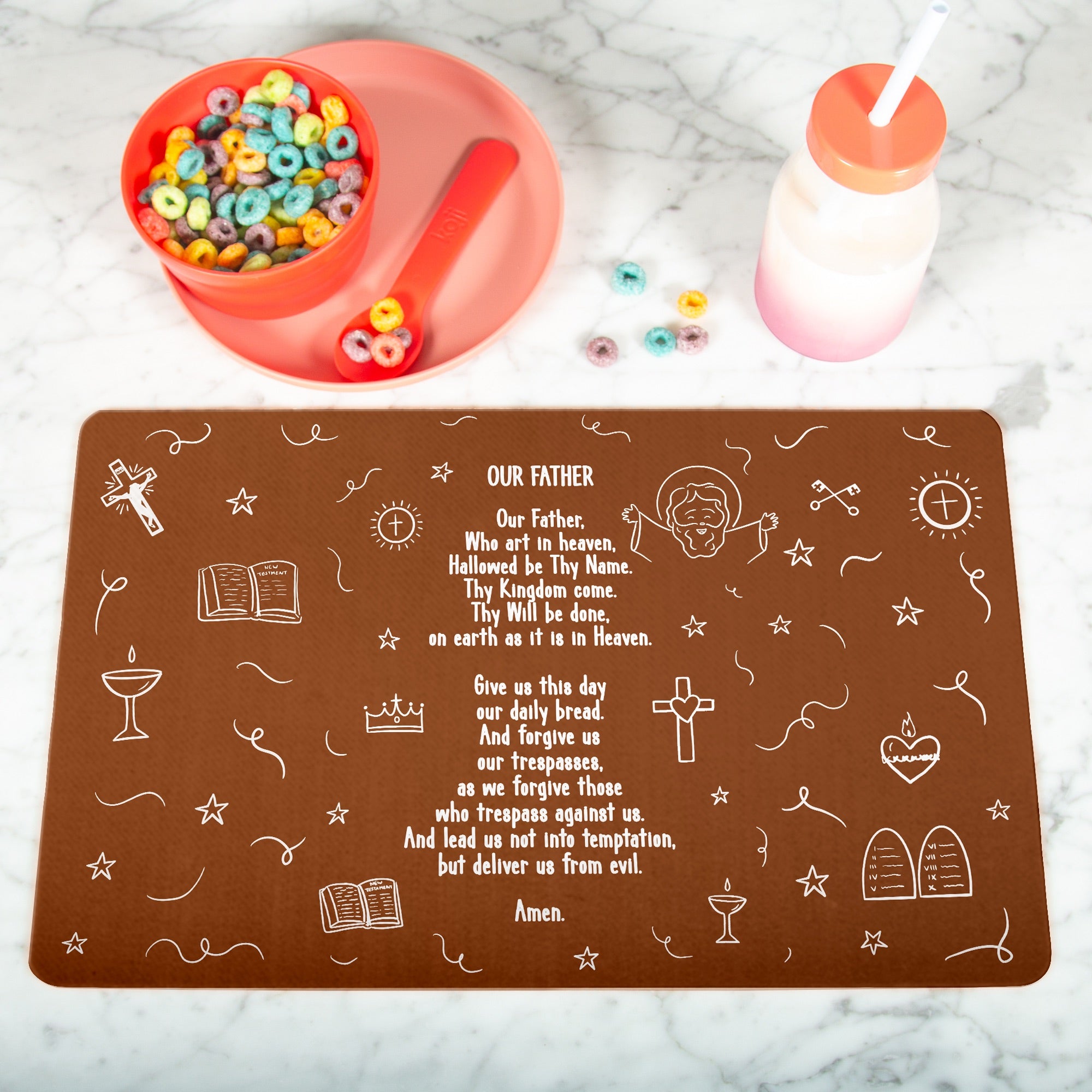 Children's Our Father Placemat