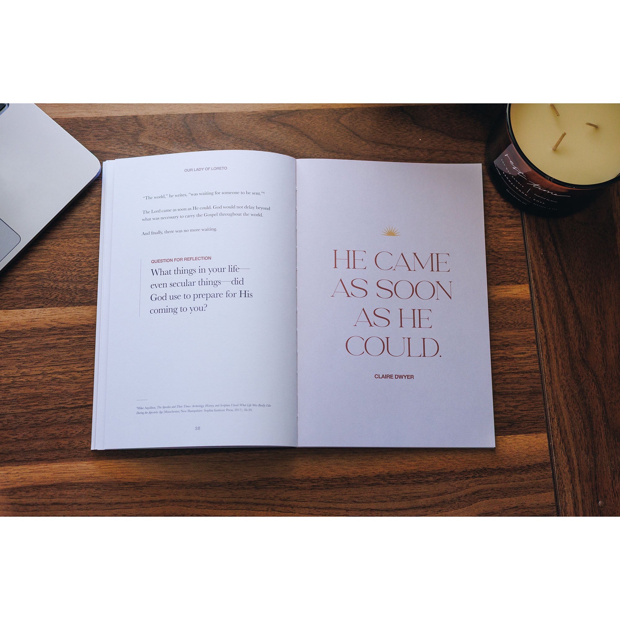 In Time: A Catholic Advent Devotional for Women about Time and Waiting