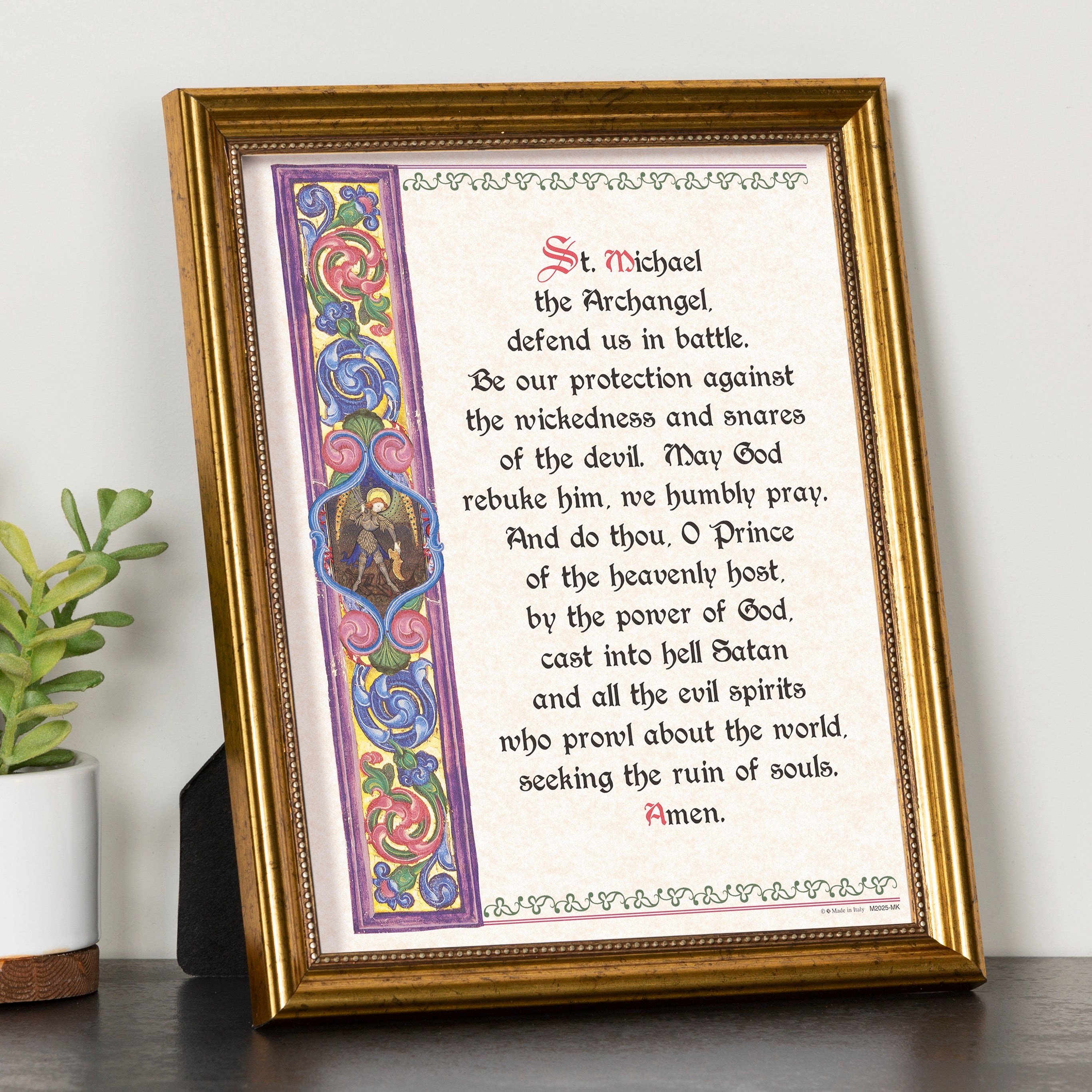 St. Michael the Archangel Print - 8x10