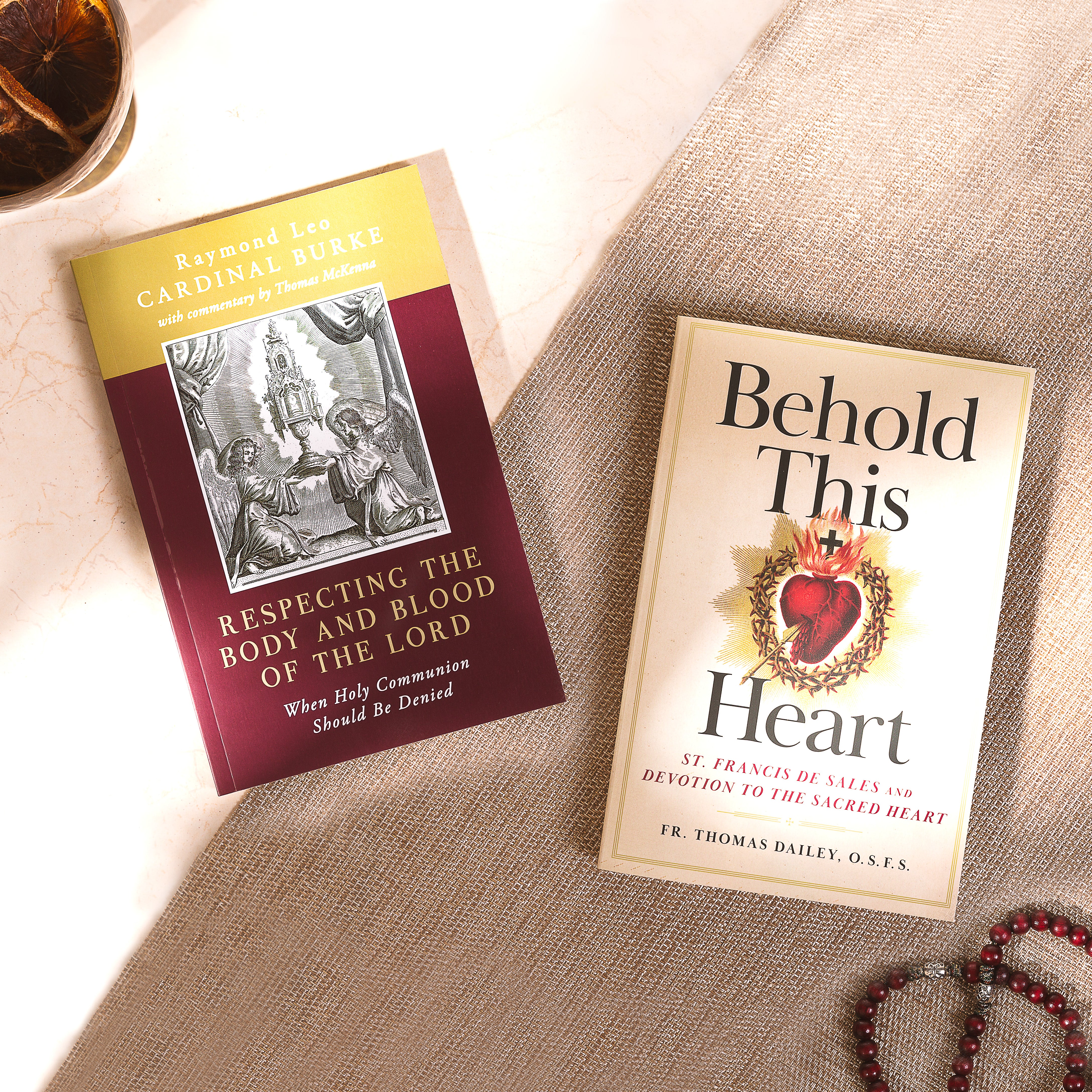 Respecting the Body and Blood of the Lord: When Holy Communion Should Be Denied & Behold This Heart: St. Francis de Sales and Devotion to the Sacred Heart (2 Book Set)
