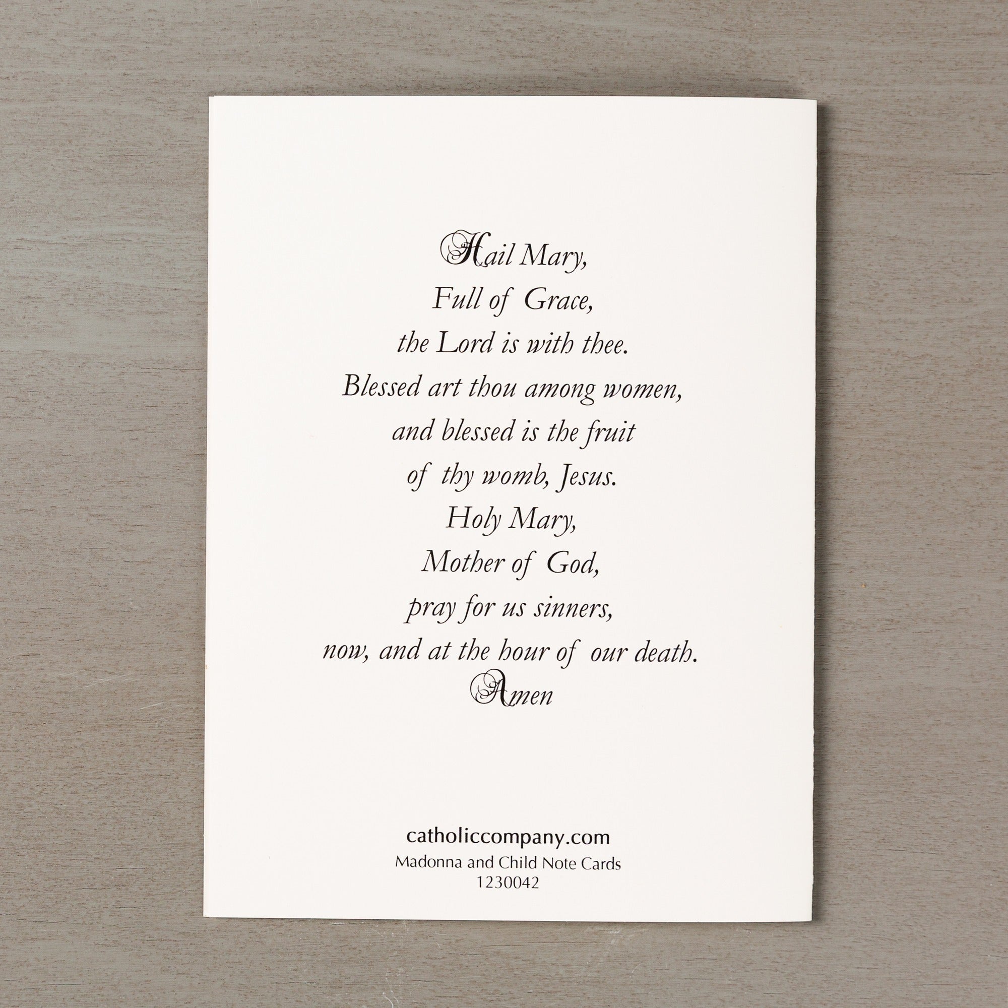 Classic Art Madonna & Child Note Cards - Set of 12