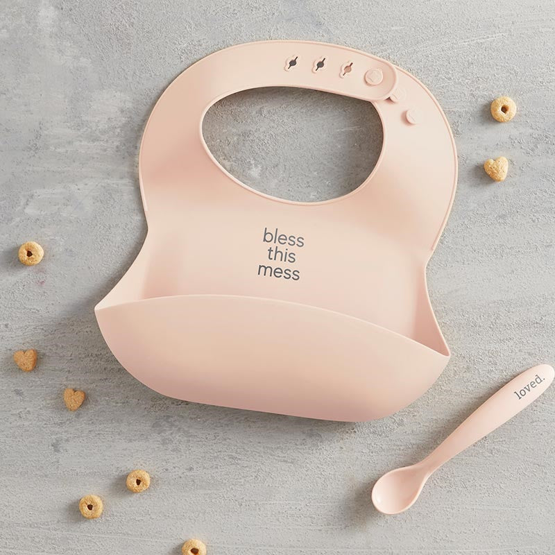 Bless This Mess Silicone Bib
